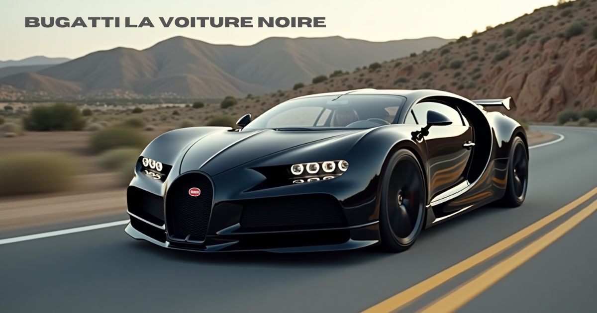 Bugatti La Voiture Noire