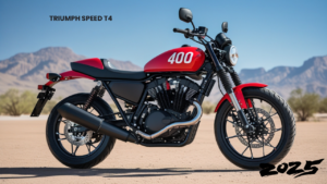 Triumph Speed T4: हाई-परफॉर्मेंस और बेहतरीन डिज़ाइन के साथ मार्केट में धमाल मचाएगी!