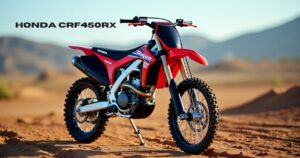 Honda CRF450RX: 450cc पावर और लाइटवेट डिजाइन, जो हर चैलेंज को आसान बनाता है!