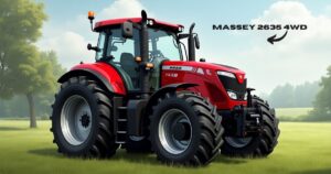 Massey 2635 4WD: स्मार्ट फीचर्स और प्रीमियम डिज़ाइन के साथ, हर किसान की पहली पसंद!